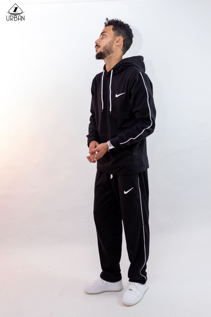 Black Hoodie & Jogger Set