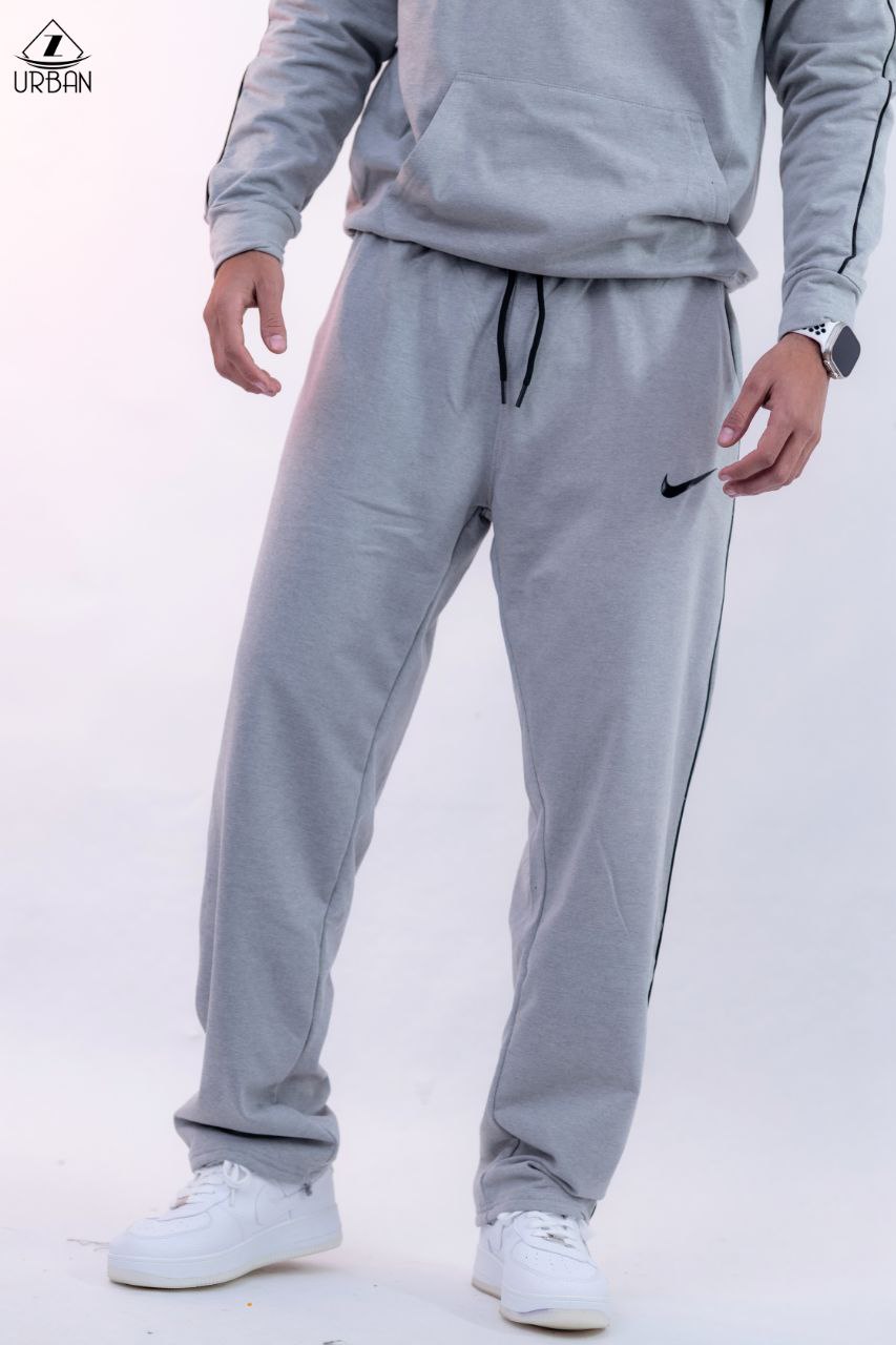 Gray Hoodie & Jogger Set