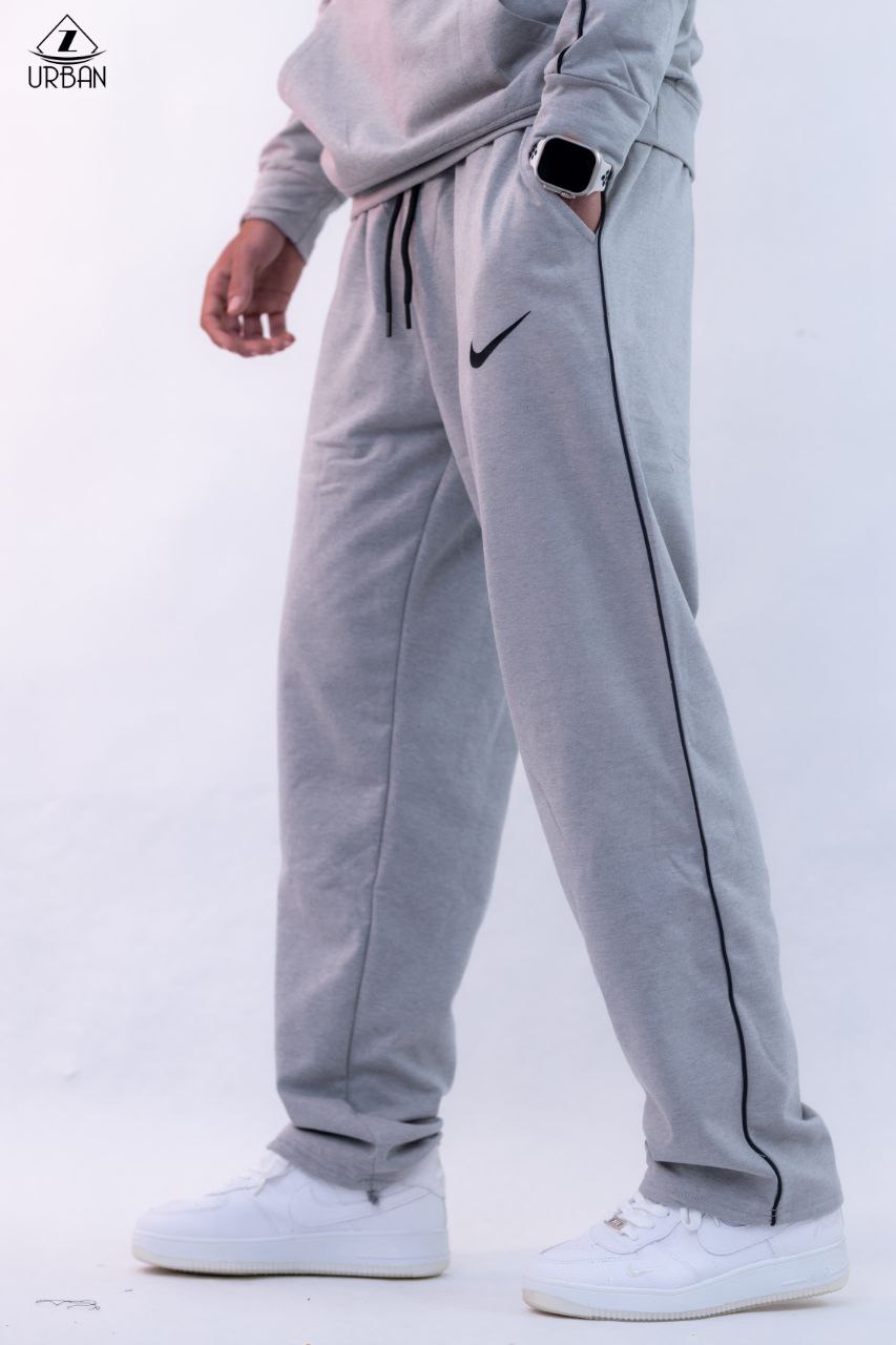 Gray Hoodie & Jogger Set