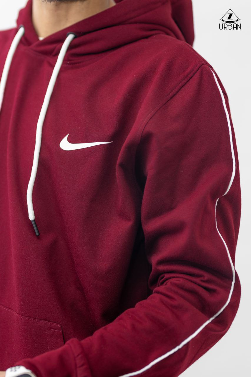 Burgundy Hoodie & Jogger Set