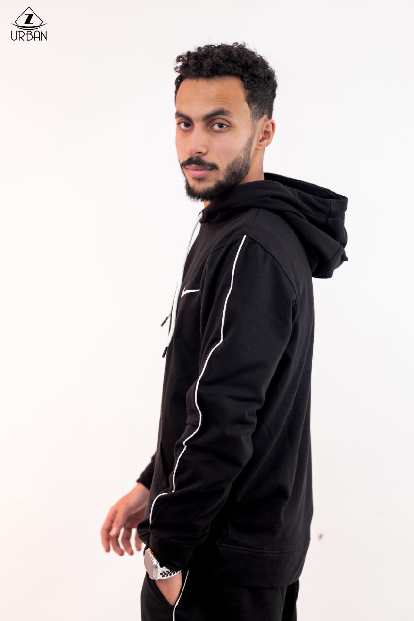 Black Hoodie & Jogger Set