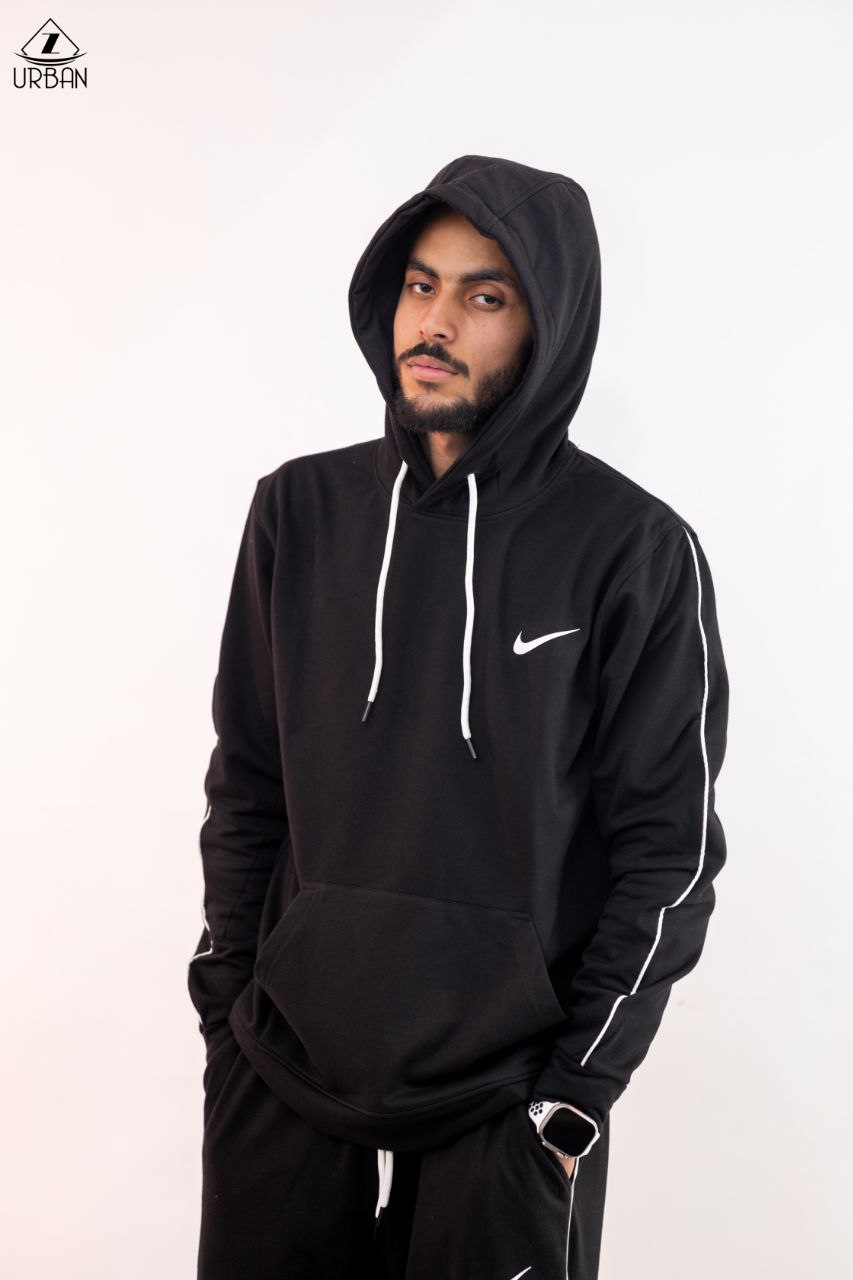 Black Hoodie & Jogger Set