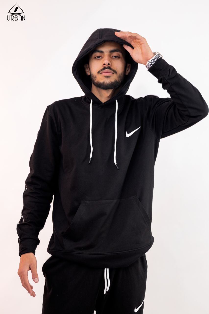 Black Hoodie & Jogger Set